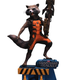 Illustration for article titled Holy Cow, This Rocket Raccoon Statue Is Over 6 Feet Tall